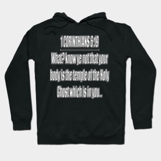 Bible Verse 1 Corinthians 6:19 Hoodie